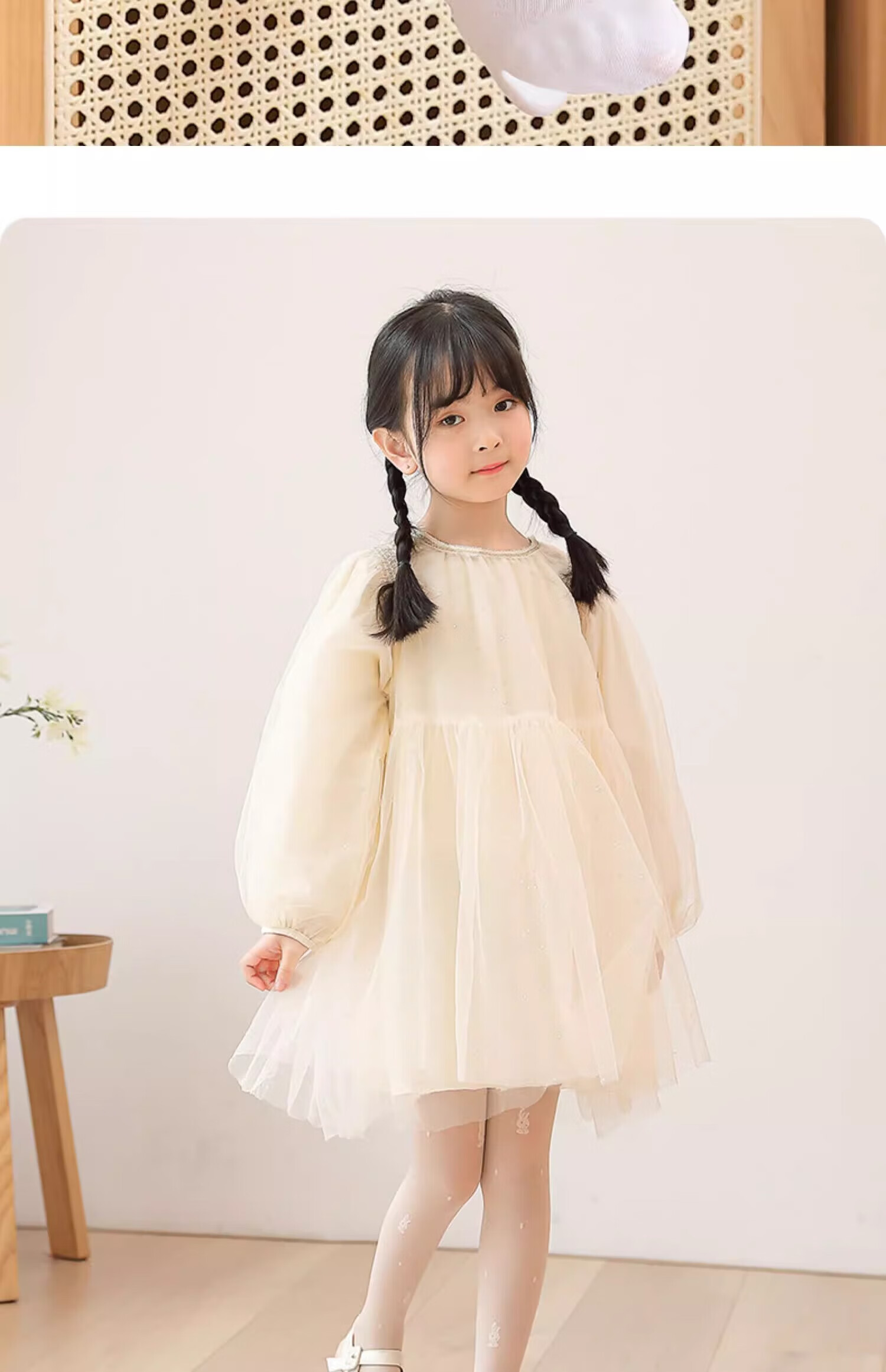 LangSha Children's Thin Spring and Summer Tights Baby Leggings White Anti-Mosquito Dance Pantyhose Ultra-Thin Girls' Pantyhose 10