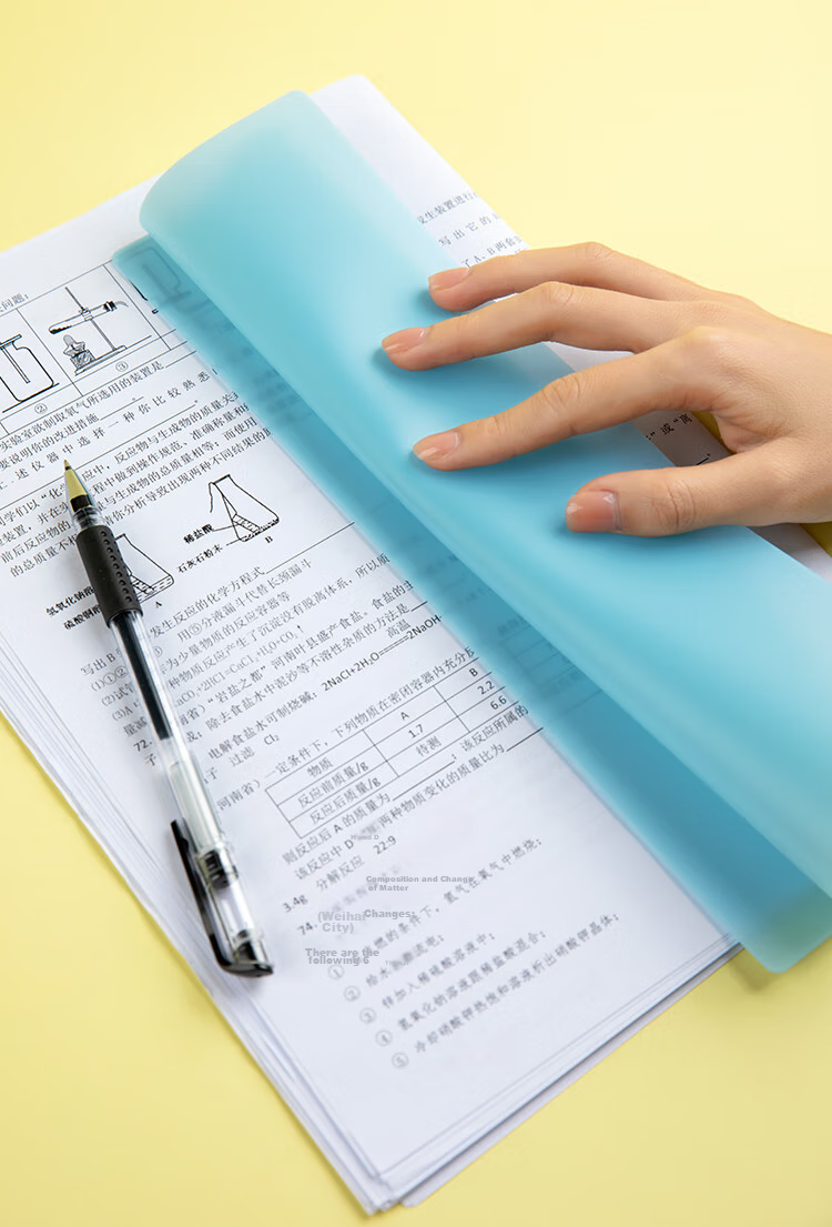 COMIX A4 Study Desk Pad for Students' Exams And Writing Soft Pad Board, Exam Homework Drawing Calligraphy Pad Board, Eco-Friendly EVA Writing Pad Board, Middle And High School Entrance Exam Stationery DS-319 10