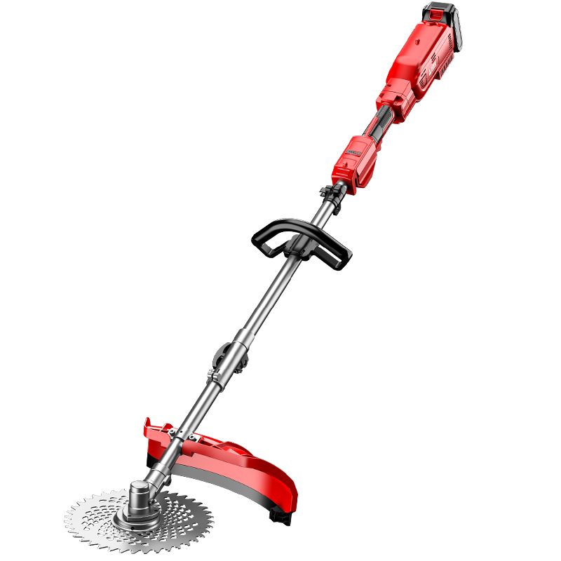 Prand Cordless Lawn Mower High-Power Grass Cutter Electric Lawn Trimmer Backpack Weed Removal Tool