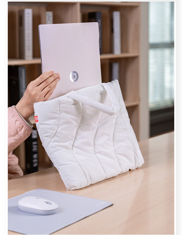 ASUS A-Bean Bubble Cloud Laptop Bag Ice Peach Pink (Fits Laptops 14 Inches and Below) 3
