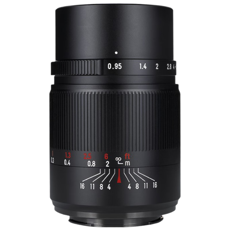 Qigongjiang Panasonic Olympus M43 Card Slot Prime Lens, Black 25mm F0.95 Large Aperture Wide-Angle Lens, Humanistic APS-C Mirrorless Camera Lens