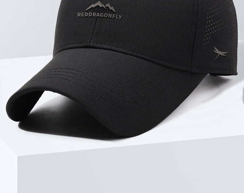 RED DRAGONFLY Baseball Cap for Men And Women, Spring And Summer Sun Protection, Quick-Drying Mesh Breathable Hat, Face-Slimming Visor Cap 2