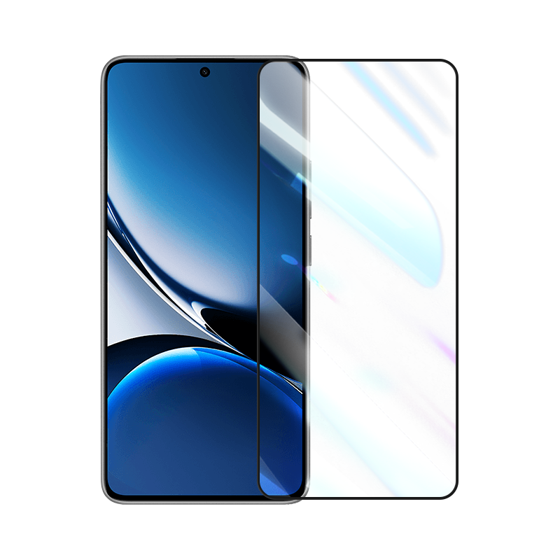 LLUNC [2-Pack] Tempered Glass Screen Protector for Redmi Turbo 4, Full Coverage Ultra-Clear Ultra-Thin Glass Anti-Drop Anti-Fingerprint Phone Film for Xiaomi Redmi Turbo 4