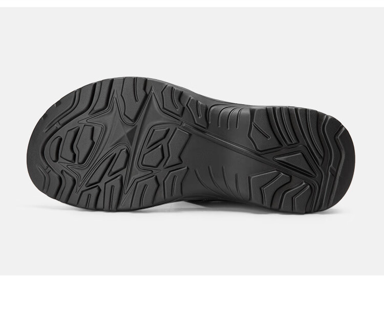 Goldlion Men's Shoes, Summer New Style Men's Sandals, Lightweight Comfortable Outdoor Beach Shoes, G596520048AAF, Black, Size 38 10