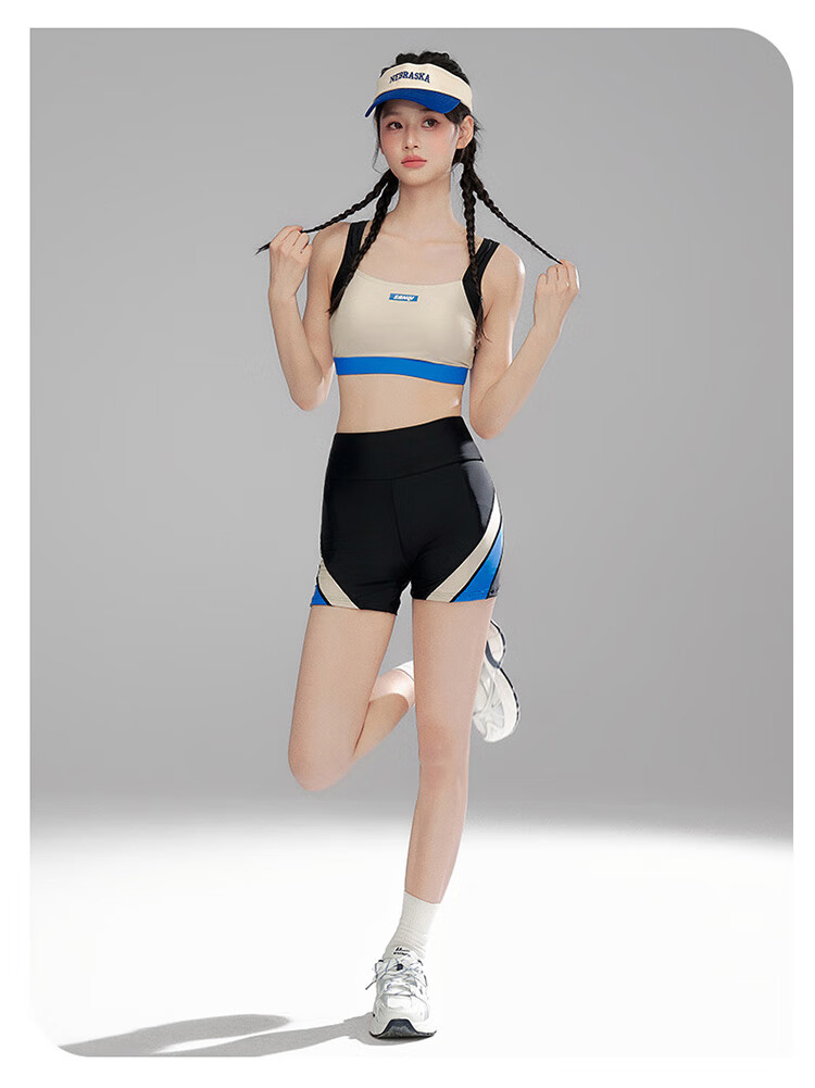 Sanqi Women's Conservative Two-Piece Swimsuit Set with Long Sleeves, Slimming Cover-Up for Sports, Hot Springs And Beach Swimming, 2XL 9