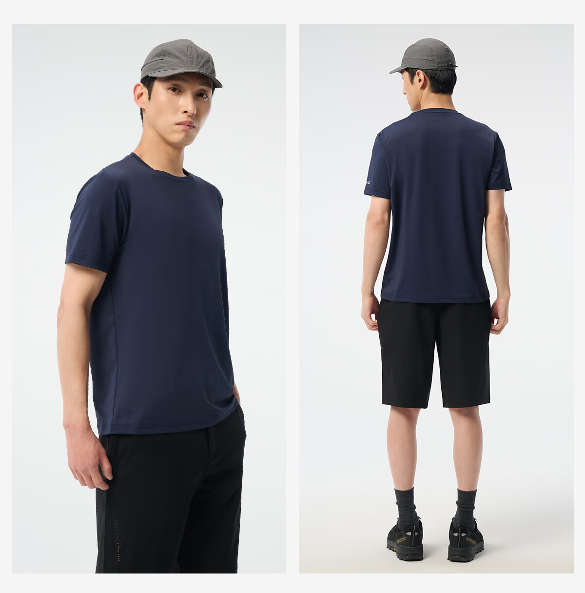 TOREAD Quick-Dry T-Shirt, Spring And Summer Couple Outdoor Functional Sweat-Wicking T-Shirt, Breathable Elastic Short-Sleeve Sports Top, TAJJCN81847 8