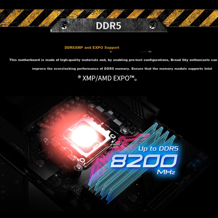 ASRock X870E Taichi Lite Motherboard, DDR5 Compatible with AMD CPU 9800X3D/9850X3D (AMD X870E/Socket AM5) 1