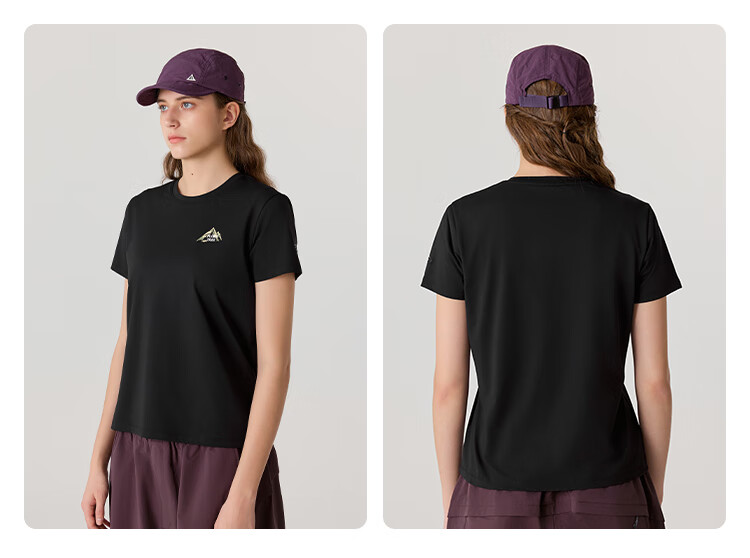 NORTHLAND Women's Quick-Dry Short-Sleeve T-Shirt, Summer Outdoor Sports Elastic Antibacterial T-Shirt for Wome 3
