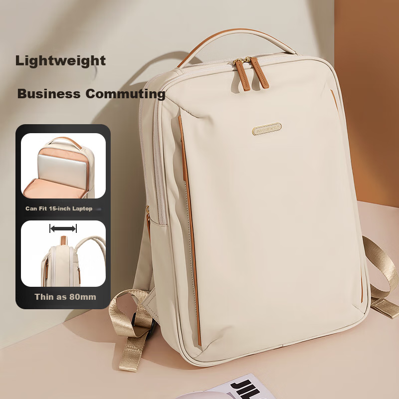 GOLF Women's Backpack, Business Casual 16-Inch Laptop Bag, Water-Resistant Travel Backpack, Fashionable Handbag for Wome