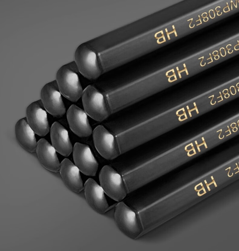 M&G Wooden 2B Black Hexagonal Pencils, Pack of 10 14