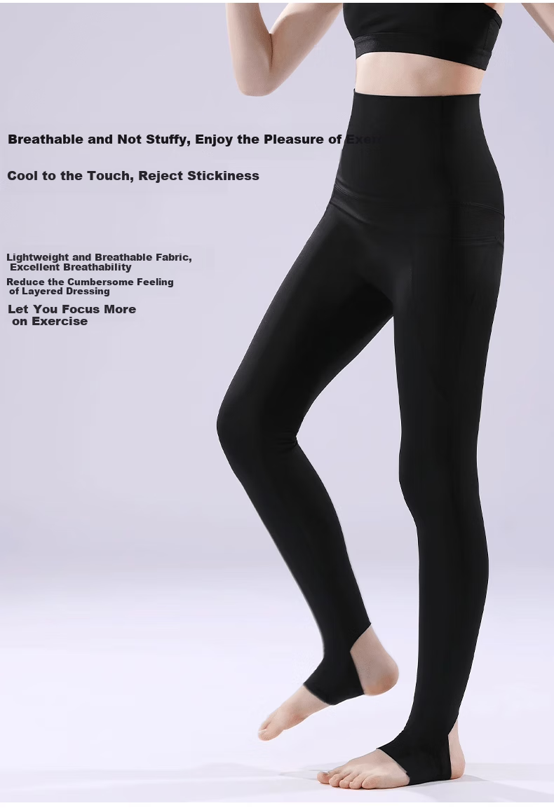Hzasz Girls' Casual Shark Pants for Spring And Autumn, Children's Sports Leggings for Outdoor Wear, Thin Black Yoga Pants for Older Girls 12