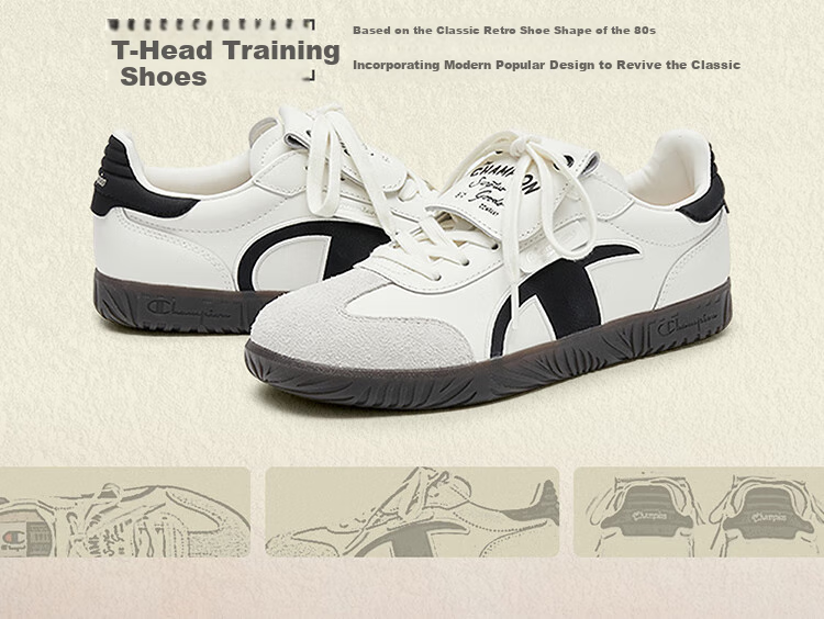 Champion American Champion 2025 New Sneakers for Women And Men, Classic Fashionable Casual Versatile Training Shoes 25FWT12 5