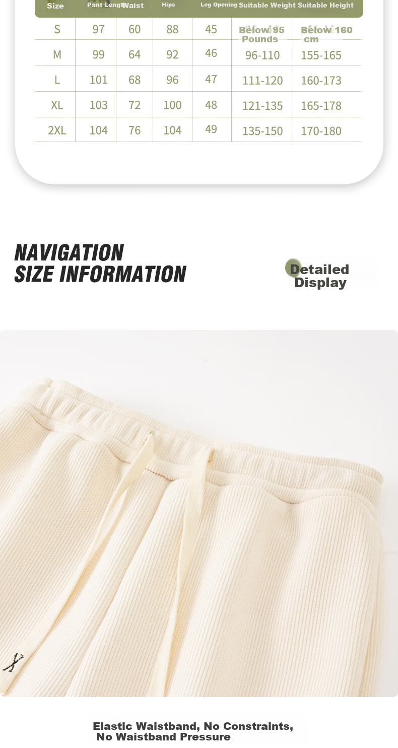 Jeanswest Women's Casual Pants, Chenille Thick Wide-Leg Trousers, 2025 New Arrival, Draping Loose Straight-Leg Pants, Warm Versatile Long Pants 7