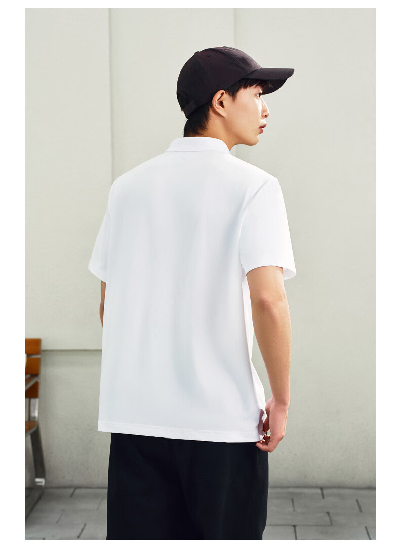 Anta Xingdong Polo | Casual Collared Short Sleeve Men's Summer Quick-Dry Business Commuter Colorful Polo Shirt Top 6