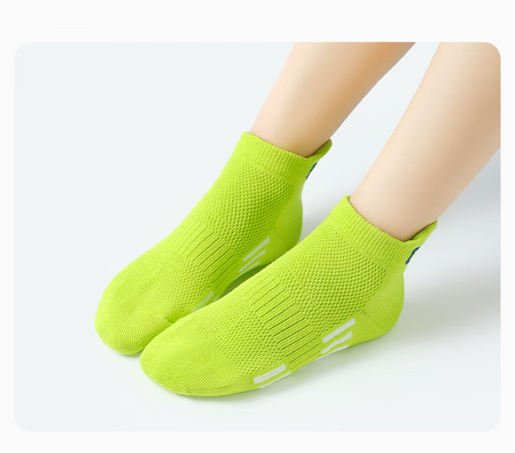 MiiOW Boys' Socks, Summer Thin Style, Children's Cotton Mesh Socks, Youth Boys' Sports Breathable Mid to Big Kids Short Socks 15