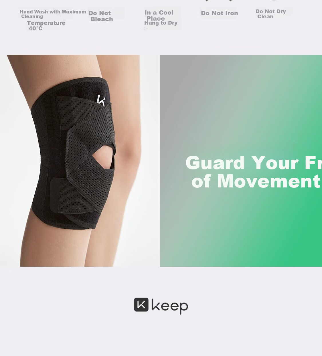 Keep Knee Brace, Sports Knee Support, Meniscus Injury, Warmth, Arthritis, Badminton, Hiking Knee Joint Protector 16