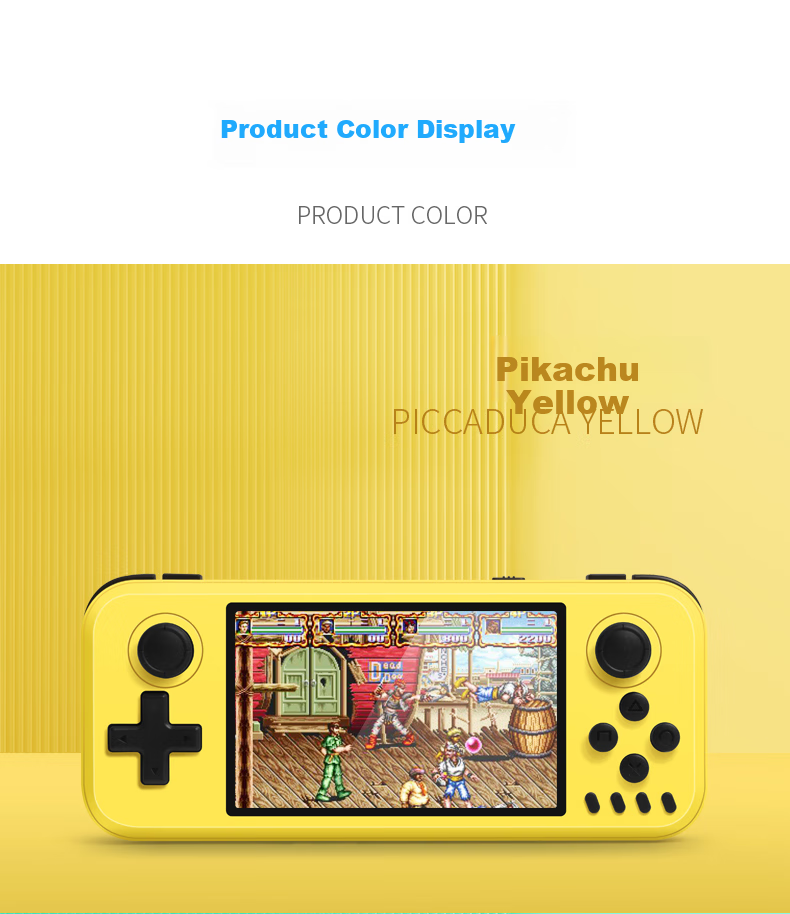 Xiaobawang Q400 Game Console, PSP Handheld, Switch Dual Joysticks, HD Screen, GBA Classic Arcade Games, Supports Multiplayer Battles, Portable Handheld Console 17