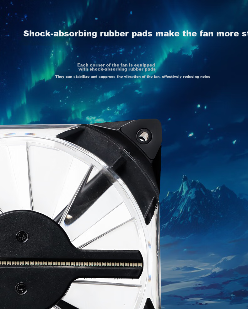 Apexgaming Magic Cool MC-120HG 3D Holographic Projection Fan / Customizable 3D Dynamic Image 7