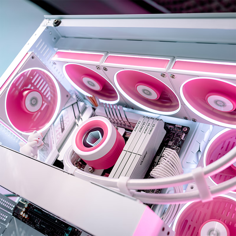 Kulin (IDCOOLING) Frost Kingdom 360 ARGB Pink Limited Edition, All-In CPU Liquid Cooler, FX360 INF PINK 2