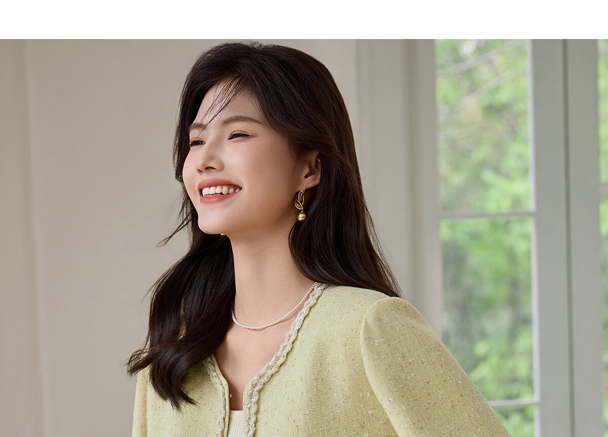 She Enjoy Little Chanel Style Short Jacket Women Woven 3D Lace Coat Spring Autumn Short Cardigan T51D052 10