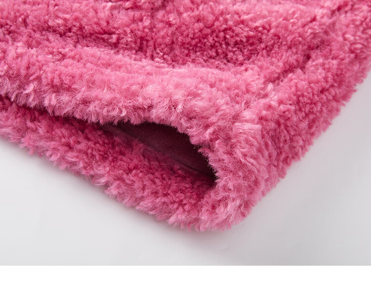 Dme Sunset Rose Knit Sweater Winter Pink Large Pocket V-Neck Energetic Sweet Girl Style Cardigan Honey Pink S 16