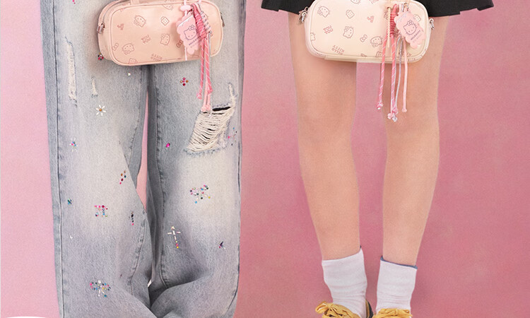 Toutou Women's Handbag Birthday Gift Sanrio HELLOKITTY KITTY Cat Travel Gift for Girlfriend 3