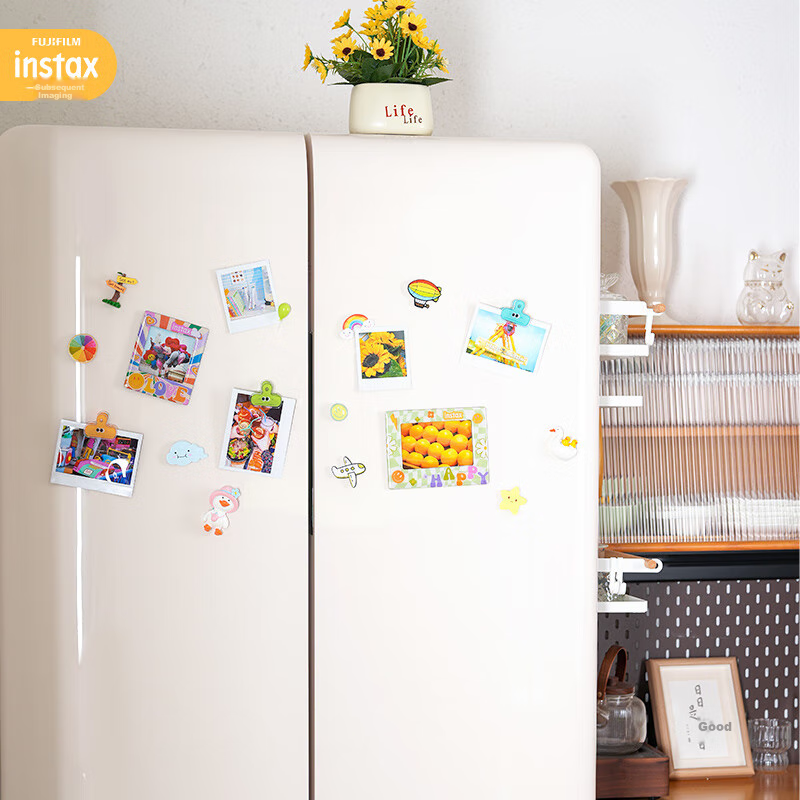 INSTAX Fuji INSTAX Wide-Format Refrigerator Sticker, Pistachio