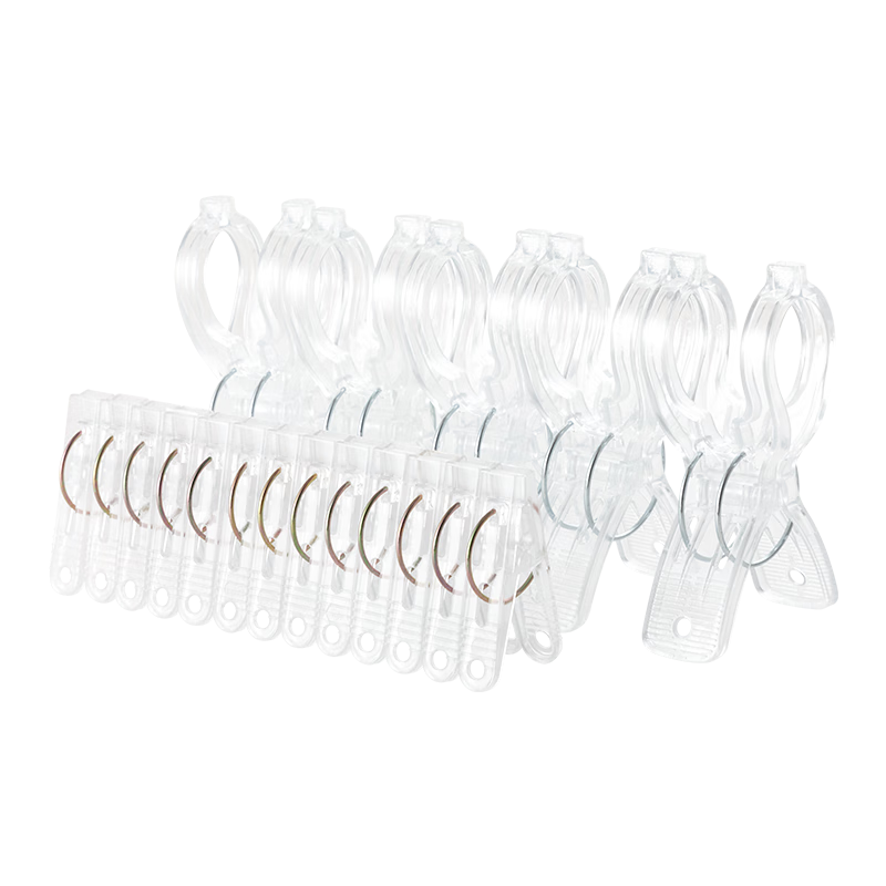 JD Original Windproof Clothes Drying Clips, Large And Small Set of 14 Pieces, Clothes Hangers for Hanging Bed Sheets