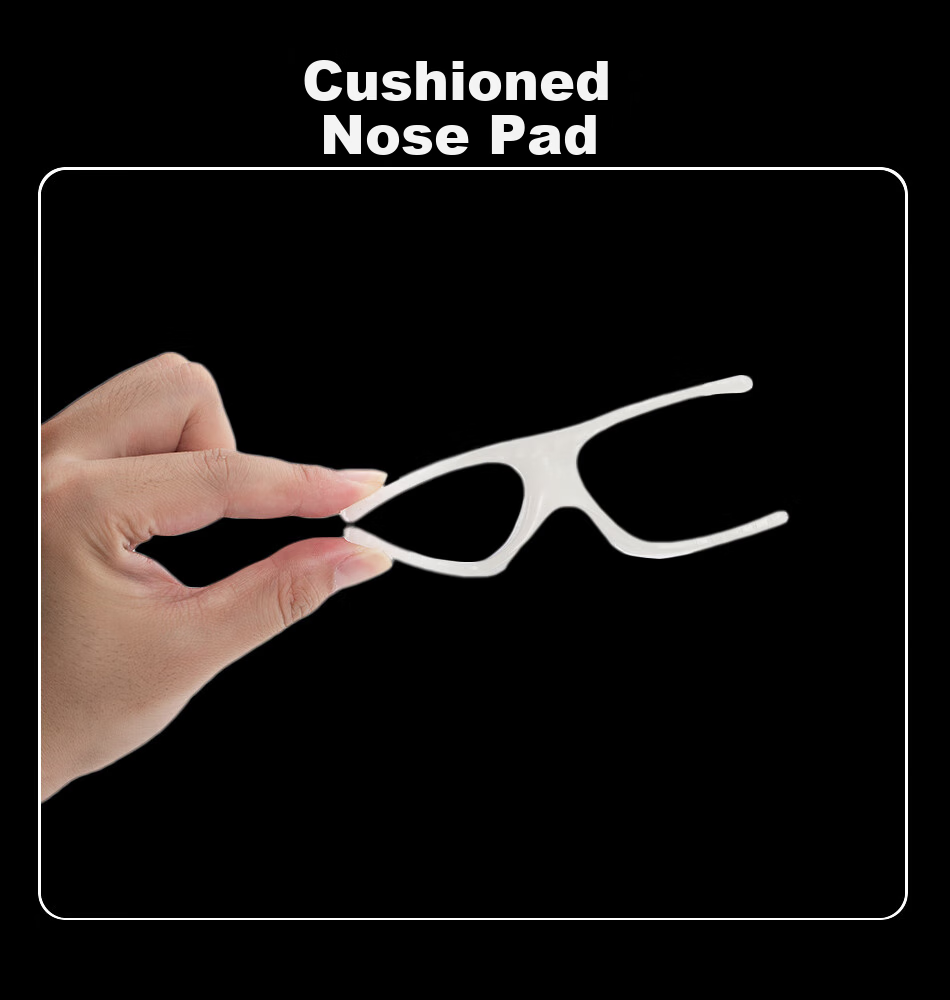 SooGree Sports Glasses for Nearsightedness, Soccer Goggles, Basketball Glasses, Anti-Fog Competition Glasses Frame, Prescription Available 3