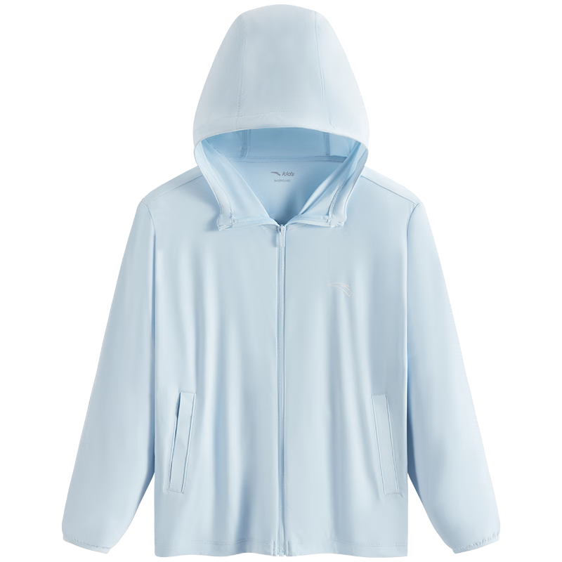 ANTA Kids Sun Protection Jacket Boys and Girls Ice Silk Summer Sports Lightweight Cooling Jacket Small Light Armor A72527702