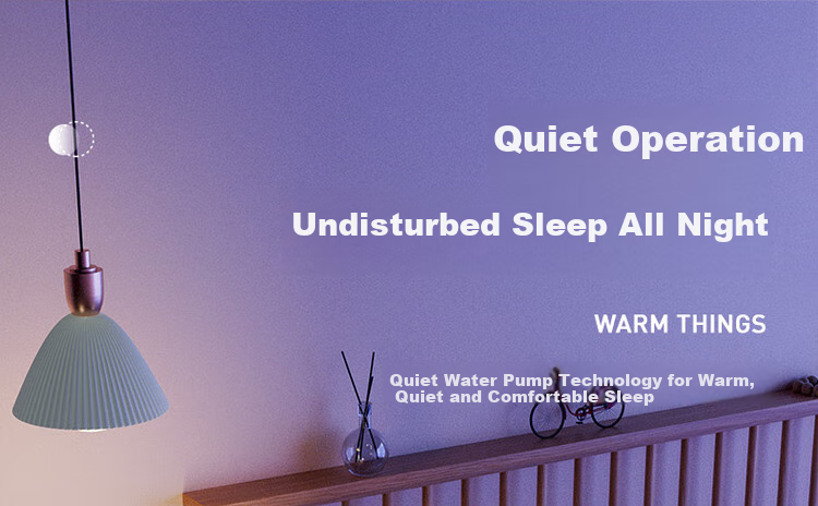CHIGO [Separate Water And Electricity, Dehumidify And Mite-Proof] Double Graphene Water Heating Kang Electric Blanket Mattress Pad, 1.5x1.8 Meters 26