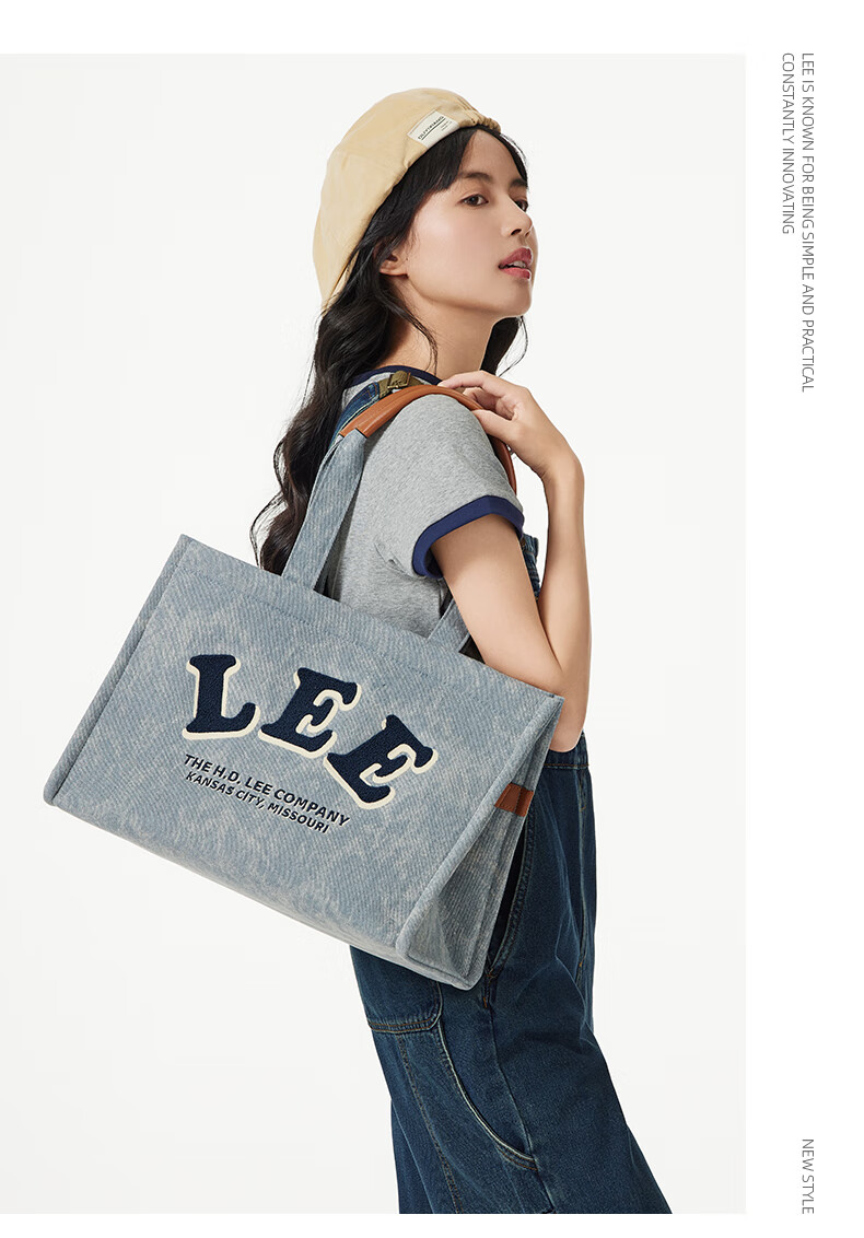 Lee Tote Bag, Women's Crossbody Shoulder Bag, Handbag, College Student Class Commuter Bag, Gift, Birthday Present 4
