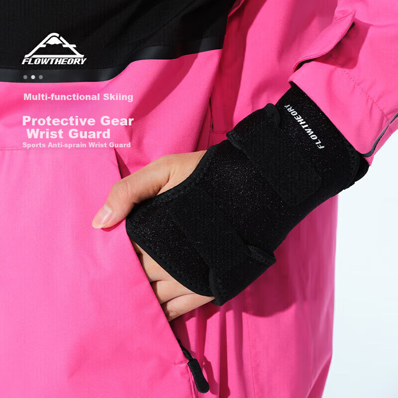 Flow Theory Skiing Adult and Kids Protective Gear Wrist Guards Palm Guards Gloves Outdoor Sports Snowboard and Speed Skating Equipment
