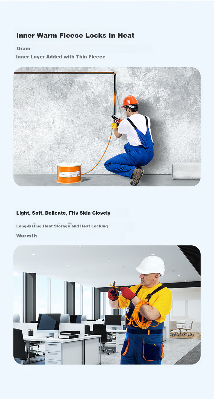 SAMZHE CAT6A Unshielded Network Cable [0.57±0.008mm Pure Copper Core] 10 Gigabit High-Speed Engineering Home Installation Network Monitoring POE Box Cable 305 Meters U6A305 7