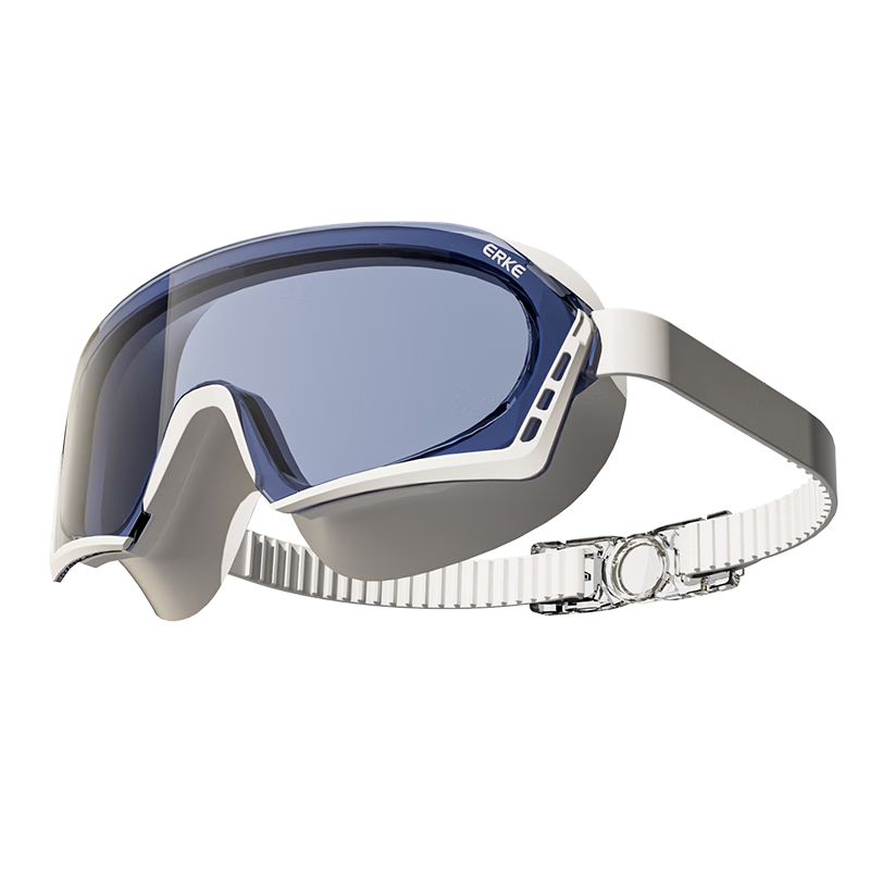 ERKE Swimming Goggles for Men And Women, Large Frame High Definition Anti-Fog Waterproof Clear Lens Swimming Glasses for Adults, -5.00 Diopter