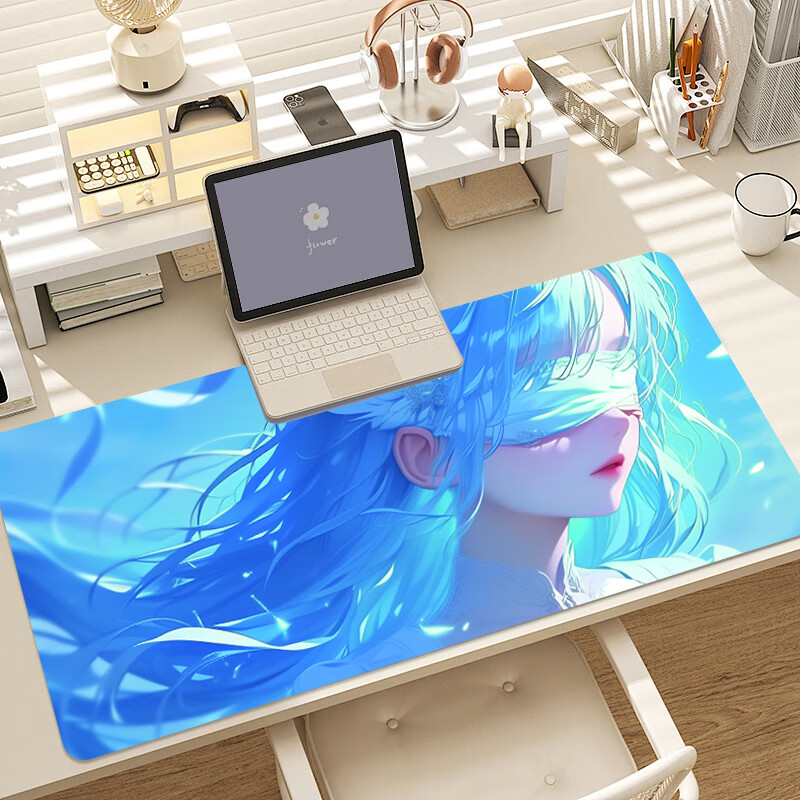 Juyingfeng Mouse Pad Medium And Small Sizes for Office, Home, Bed, Mobile Computer Desk, Non-Slip Washable Writing And Gaming Mouse Pad 60*30cm Zhiqianli 12