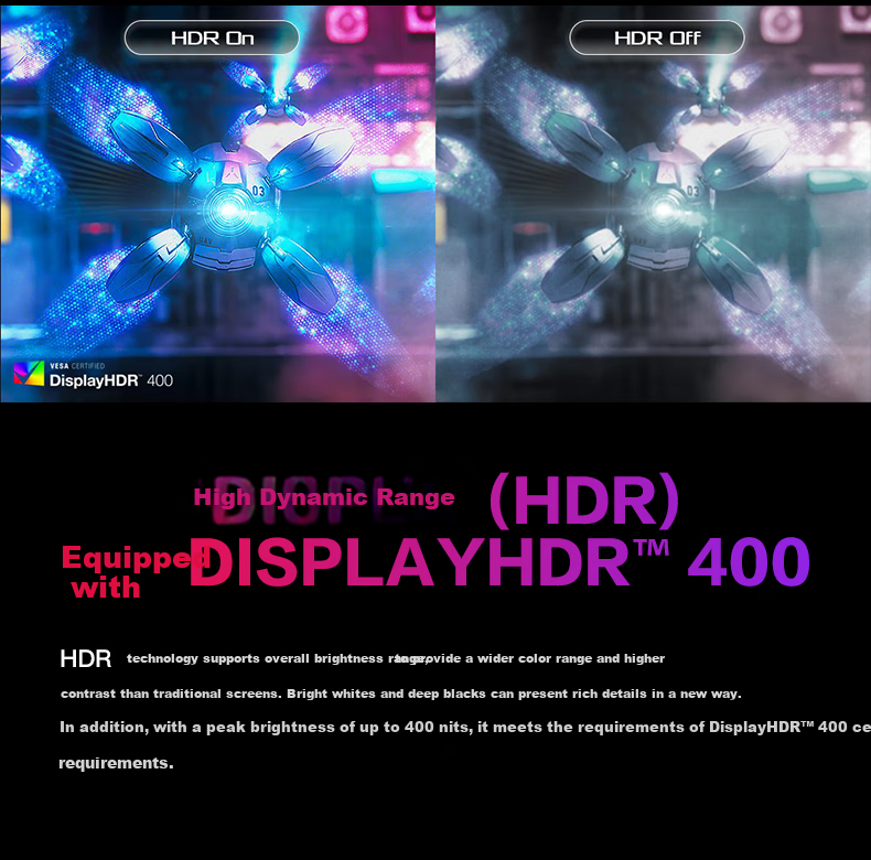 ASUS ROG XG259QNS, 24.5-Inch Gaming Monitor, Overclockable to 380Hz, HDR400 Certified, 110% SRGB Coverage, FreeSync, 0.3 Ms Response Time 9