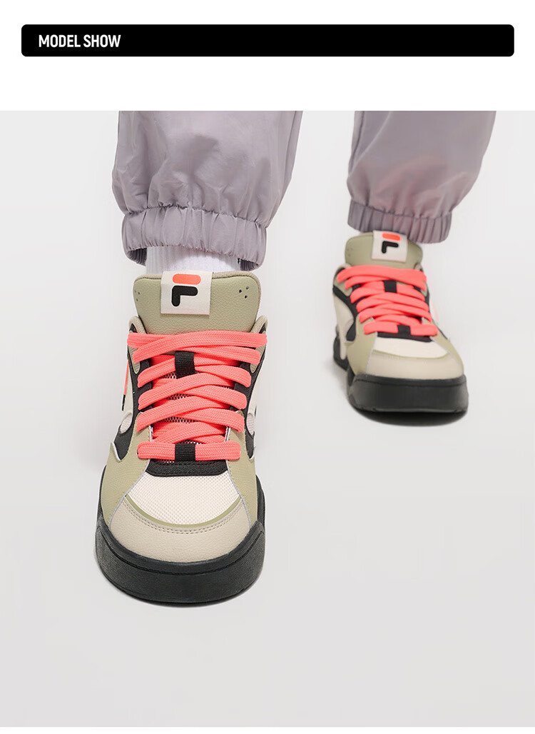 FILA FUSION FILA Trendy Women's Shoes, KICK II Skateboard Lifestyle Shoes, Fashionable Sneakers 8