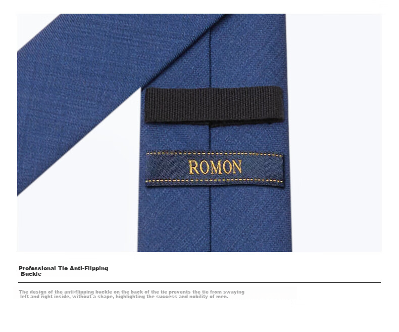 Luomeng Men's Wool Tie, Business Formal Wear, Solid Color Versatile Style for Interviews, Work, Weddings, 5.5cm Hand-Tied Gift Box Packaging 11