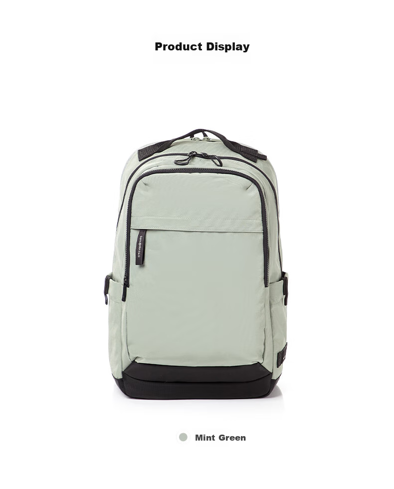 Xinxiuli Casual Sports Backpack Laptop Bag, 15.6-Inch, Lightweight Nylon Fabric, Large Capacity, UG3*002 8