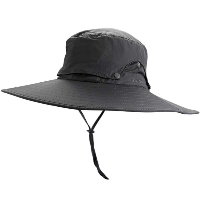 Zhanshuniao (Extra Wide Brim) Large Size Sun Protection Hat for Men, Summer Outdoor Sun Hat, Fisherman Hat for Fishing