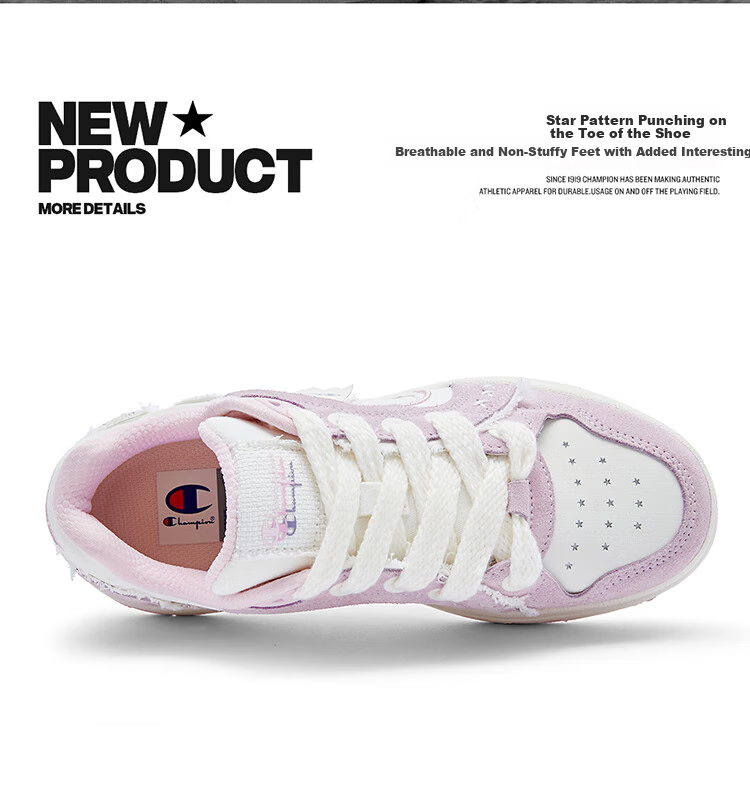 Champion American Champion 2025 New Sneakers for Women And Men, Classic Trendy Fashion Casual Skateboard Shoes 25SST28 Light Blue 13