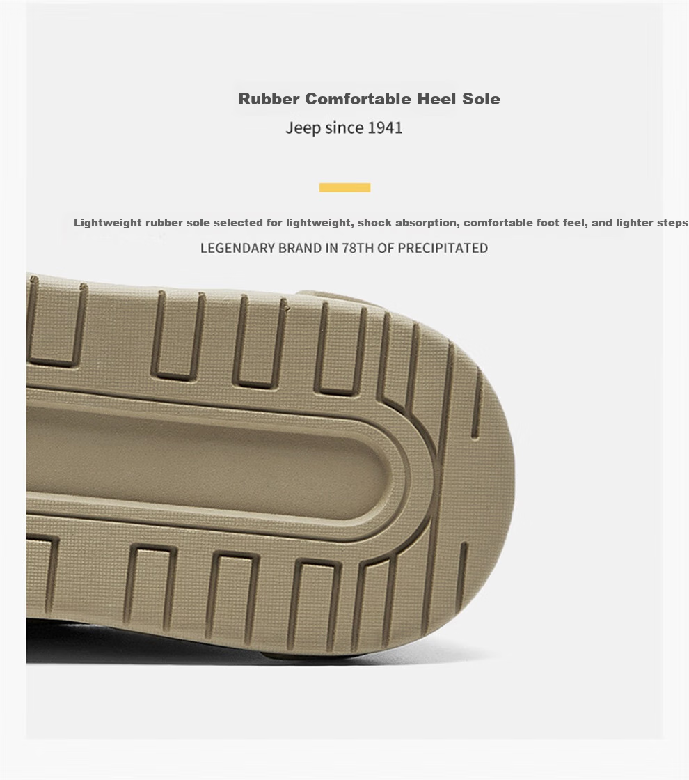 Jeep Men's Casual Sneakers, Breathable And Comfortable Lightweight Soft-Soled Outdoor Sports Shoes for Spring And Summer 6