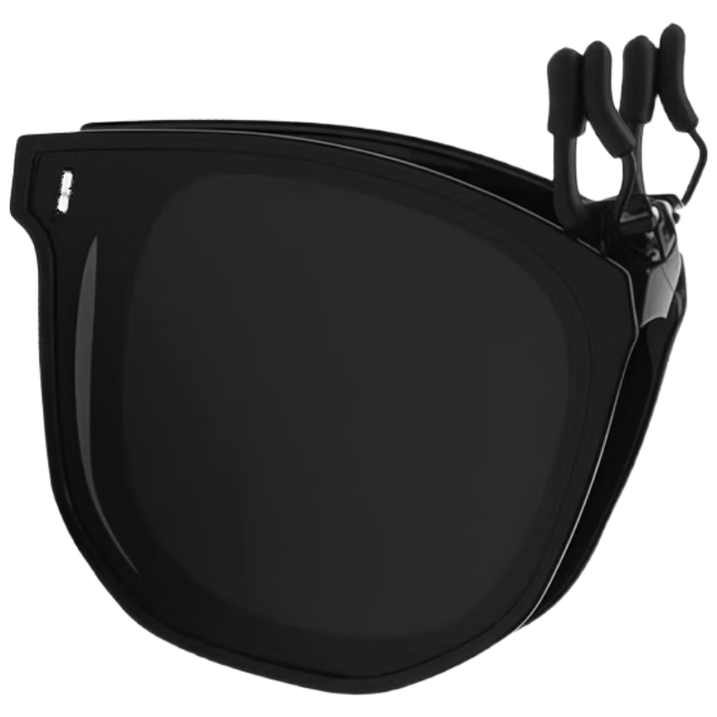 Cuntiandaofu Clip-On Sunglasses, Polarized Sunglasses, Ultra-Light Myopia Clip-Ons, Foldable Driving Clips, One Vertical Folding Clip
