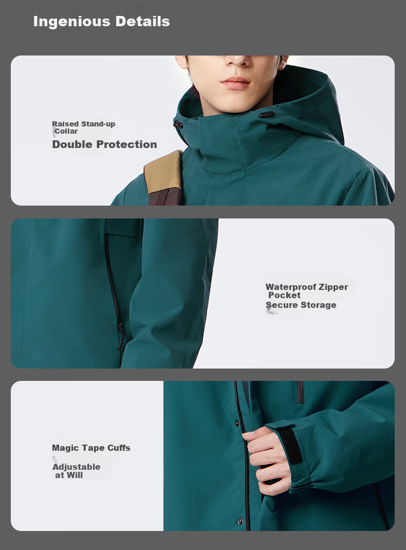 CAMEL Men's Jacket, Spring And Autumn Style, Couple's Outdoor Travel Clothing, Hiking And Mountaineering Wear for Men, M14CS01668 16