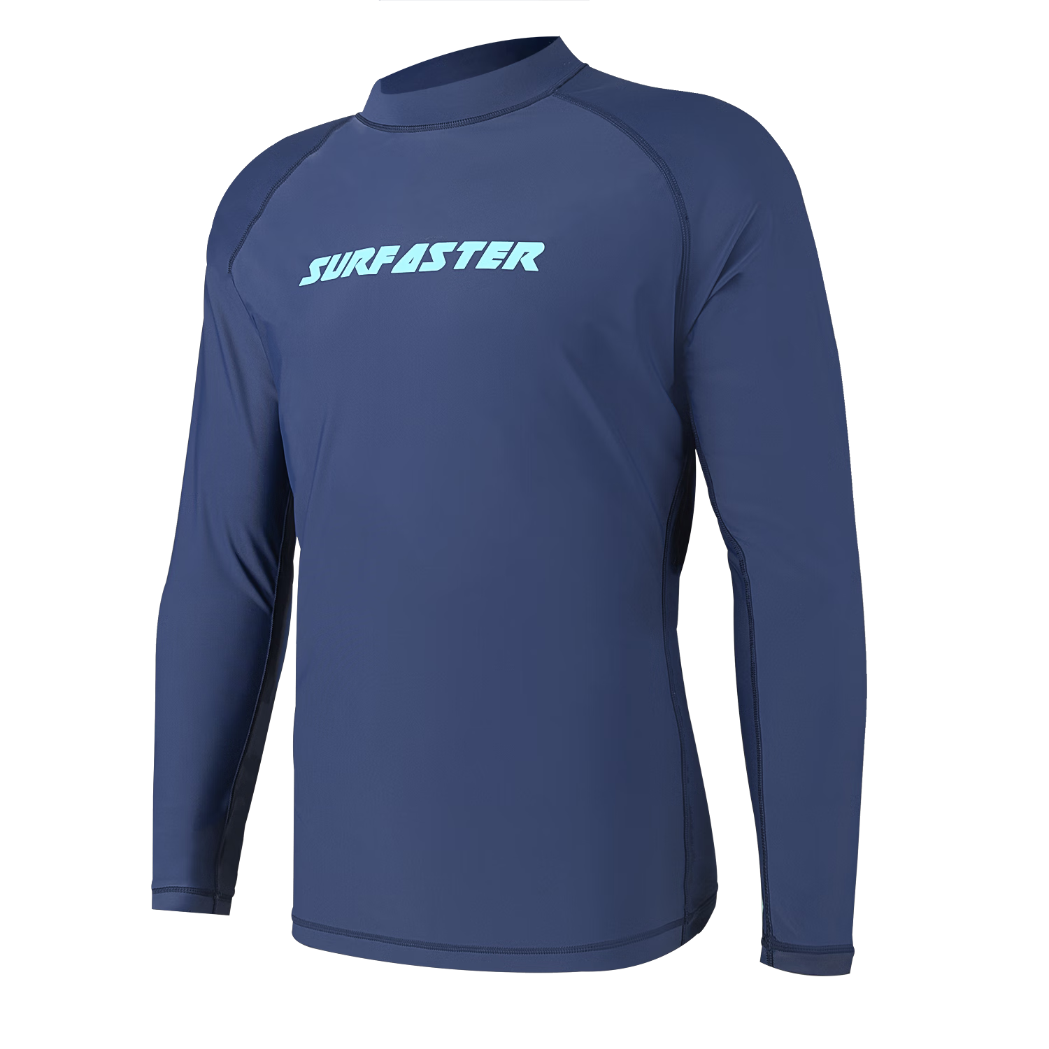 Sulang Men's Swimwear, Hot Spring Diving Suit, Surfing Sun Protection Jellyfish Beach Seaside, Long-Sleeve Swimwear, Navy Blue Starry Sky, L