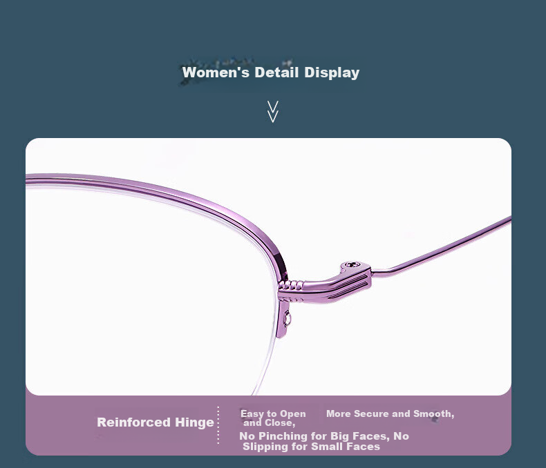 Xiyanghong Reading Glasses for Men And Women, Ultra-Light High-Definition Anti-Blue Light Presbyopic Glasses 9