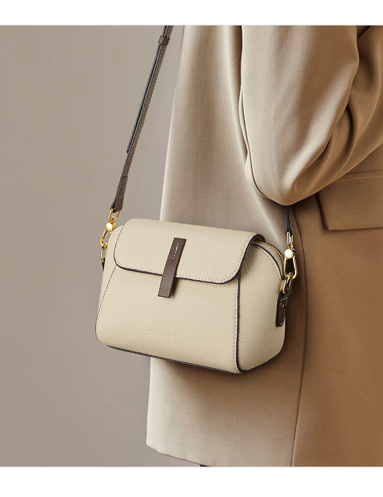 St&Sat Leather Handbag, 2026 New Women's Bag, Crossbody Shoulder Bag, Versatile Commuter Bag, Birthday Gift for Girlfriend Or Wife 6