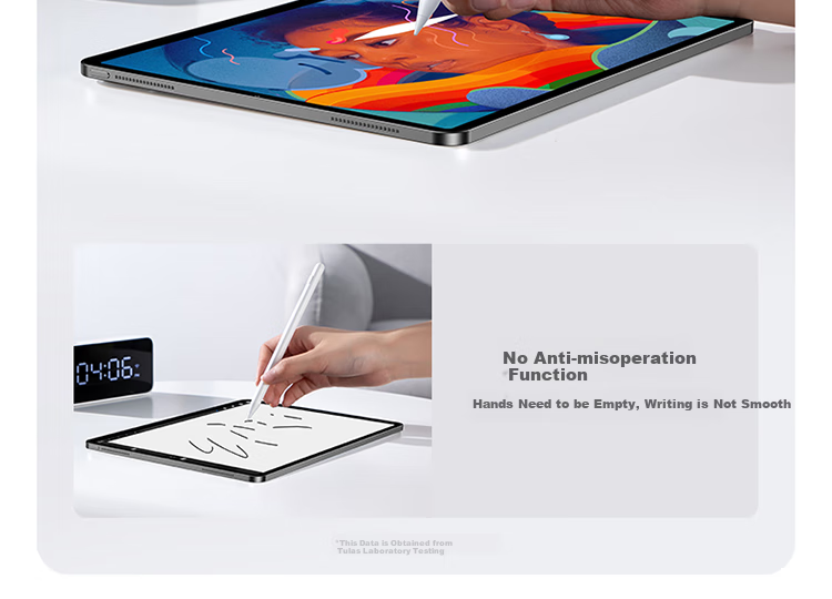 TORRAS [Ultra-Smooth] Compatible with Apple Pencil Pro Third Generation IPad Stylus, Sensitive Touch Screen Writing for All Series, 2026 New Air Magnetic Version White 12