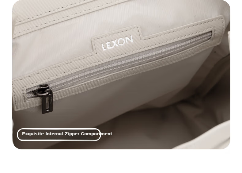 LEXON French Brand Backpack, Commuter Bag, Luxury Light Luxury Korean Style Ins Trend Fresh Travel Cute Girl Schoolbag 9